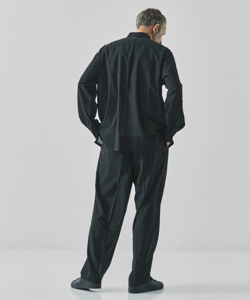 ATON(エイトン) スラックス 「ATON / エイトン」別注TWIST WOOL ATON(エイトン) スラックス 「ATON / エイトン」別注TWIST WOOL