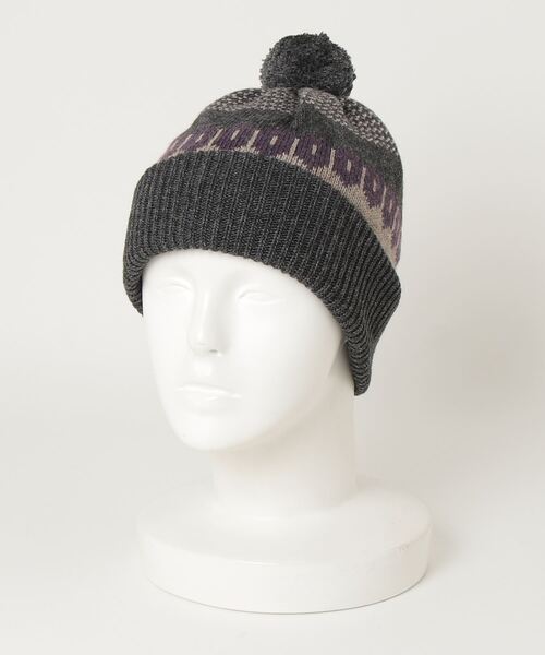 「halo commodity」 ニットキャップ ONE SIZE グレー メンズ_画像7