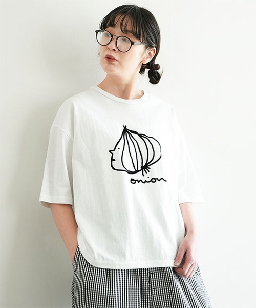 美品！solamonat poche ホワイト 半袖 ブラウス SOLAMONAT（ソラモナ 