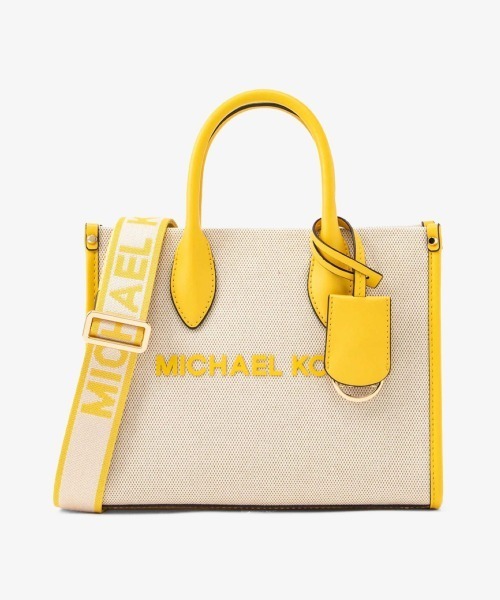 「MICHAEL KORS」 2WAYバッグ FREE イエロー レディース