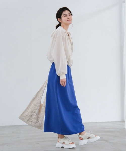 LAKOLE（ラコレ） ロング スカート フロントスリットナロースカート