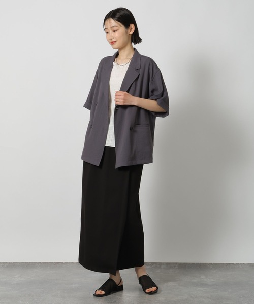 LAKOLE（ラコレ） ロング スカート フロントスリットナロースカート