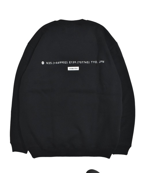 「DOUBLE STEAL」 スウェットカットソー MEDIUM ブラック系その他 メンズ_画像5