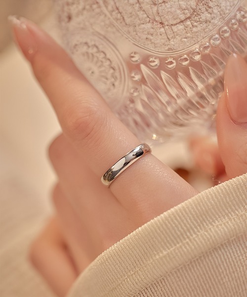 SBG by 7JEWELRY アレルギー対応 指輪 リング SBG 3mm ベーシック セミ
