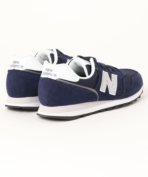 「New Balance」 ローカットスニーカー 24cm ネイビー レディース_画像2