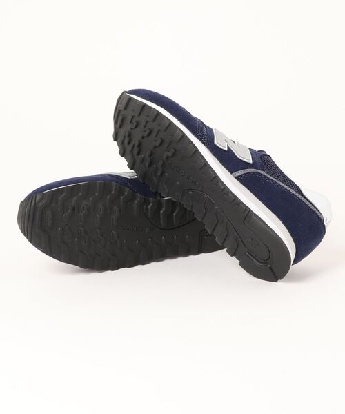 「New Balance」 ローカットスニーカー 24cm ネイビー レディース_画像3
