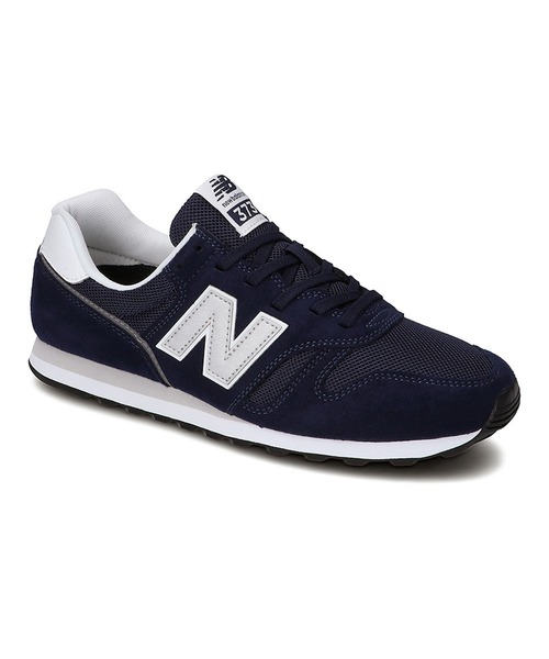 「New Balance」 ローカットスニーカー 24cm ネイビー レディース_画像5