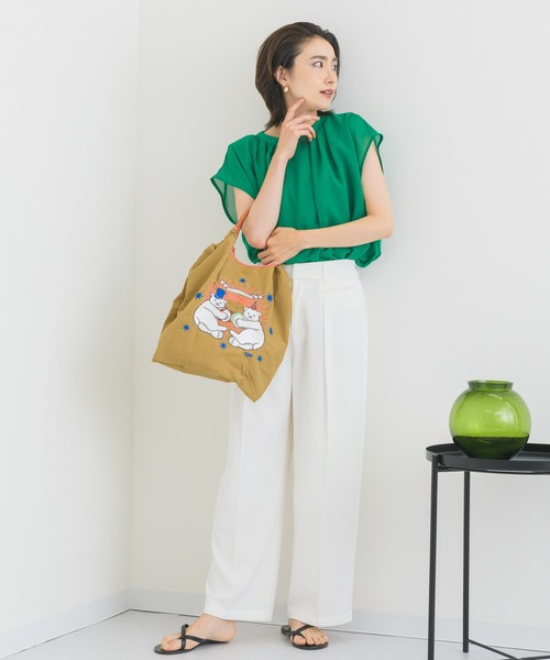 「Ball&Chain」 トートバッグ MEDIUM ブルー レディース_画像7