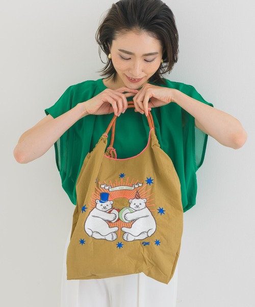 「Ball&Chain」 トートバッグ MEDIUM ブルー レディース_画像8