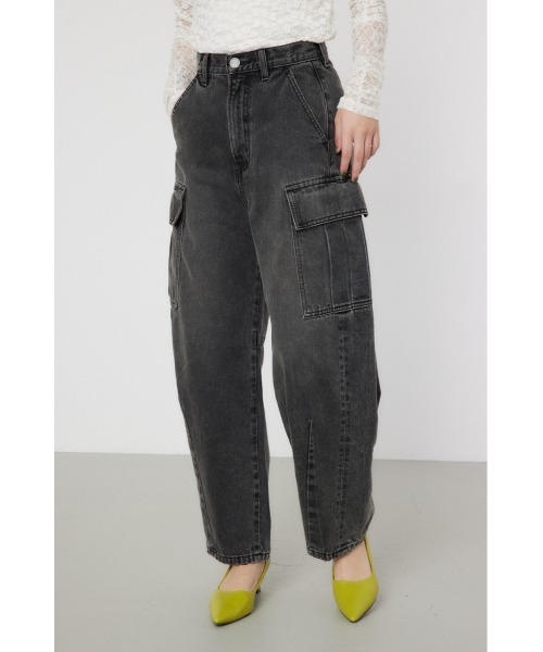 「RODEO CROWNS WIDE BOWL」 デニムパンツ MEDIUM ブルー レディース_画像2