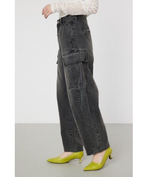 「RODEO CROWNS WIDE BOWL」 デニムパンツ MEDIUM ブルー レディース_画像3