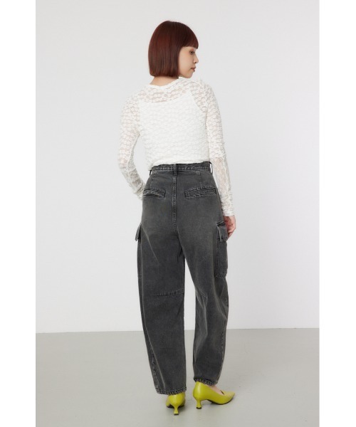 「RODEO CROWNS WIDE BOWL」 デニムパンツ MEDIUM ブルー レディース_画像6