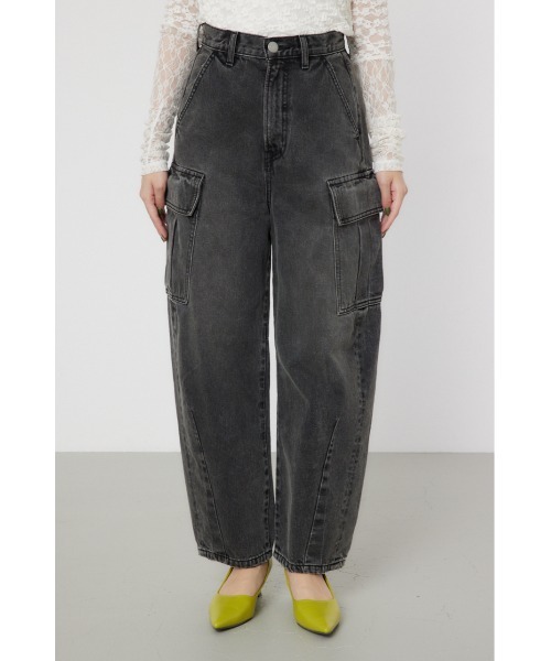「RODEO CROWNS WIDE BOWL」 デニムパンツ MEDIUM ブルー レディース_画像7