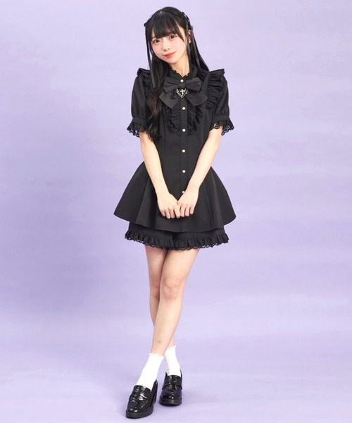 「Secret Honey」 セットアップ MEDIUM ライトブルー レディース_画像8