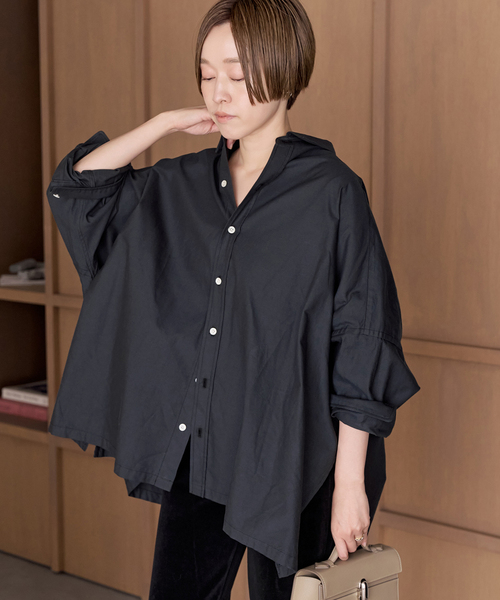 plage（プラージュ） ブラウス シャツ 「追加」Light OX Poncho シャツ