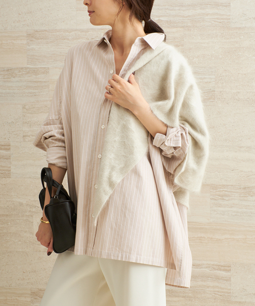 plage（プラージュ） ブラウス シャツ 「追加」Light OX Poncho シャツ