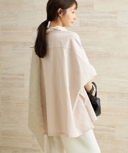 plage（プラージュ） ブラウス シャツ 「追加」Light OX Poncho シャツ