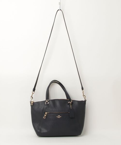 COACH（コーチ） 2WAYバッグ - ネイビー レディース : ZOZOTOWN Yahoo
