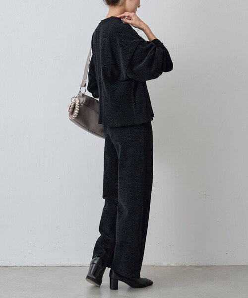 「BEARDSLEY」 パンツ FREE ライトグレー レディース_画像4