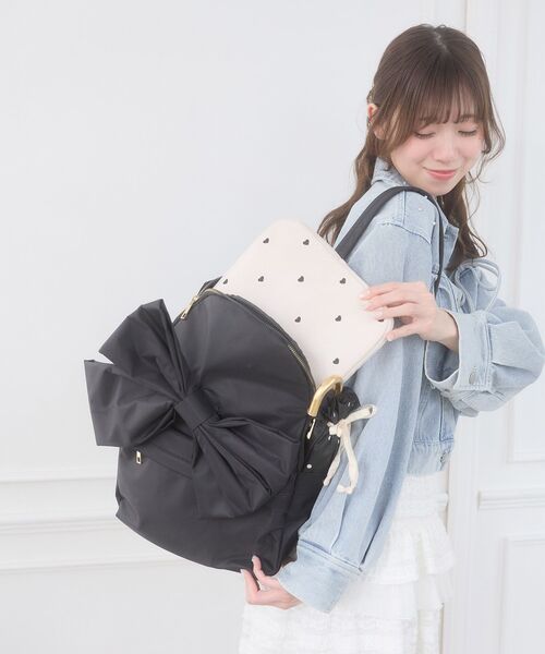 「MAJESTIC LEGON」 リュック FREE アイボリー レディース_画像7