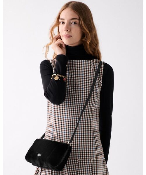 ショルダーバッグ バッグ レノックス フォー ファー ミニ クロスボディ バッグ レディース メンズ | kate spade NEW YORK