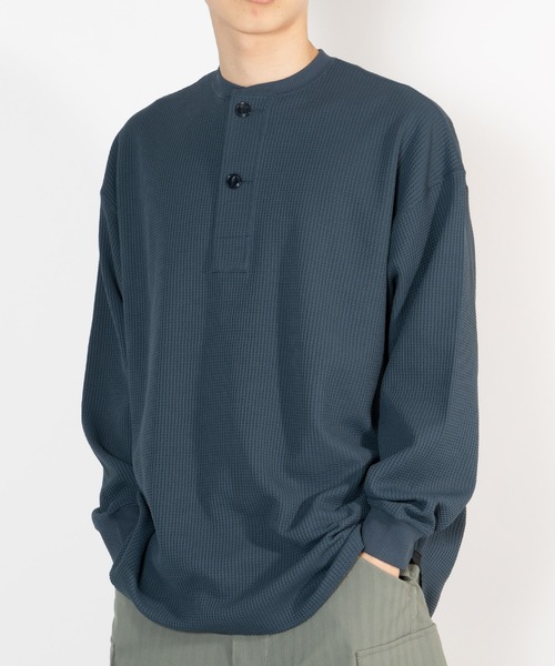 DAIWA PIER39（ダイワ ピア39） tシャツ TECH THERMAL HENLEY L/S BE