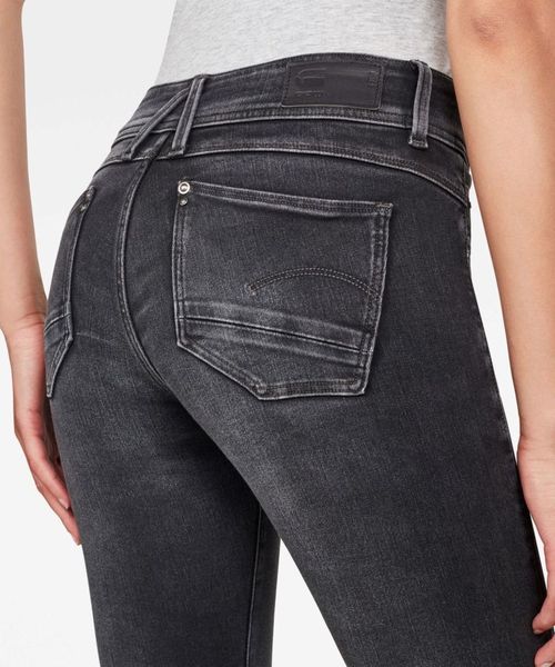 送料込★G-Star★ジーンズ Lynn Mid Waist Skinny Lynn Skinny Jeans | Dark blue | G-STAR® US