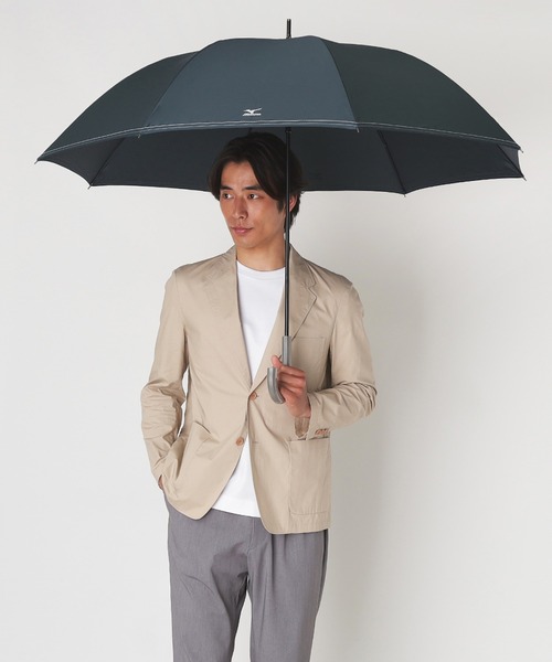 MARS　パフューム柄傘　美品 MIZUNO 傘 長傘 耐風 大きめ72cm ”ステッチ” メンズ : ZOZOTOWN