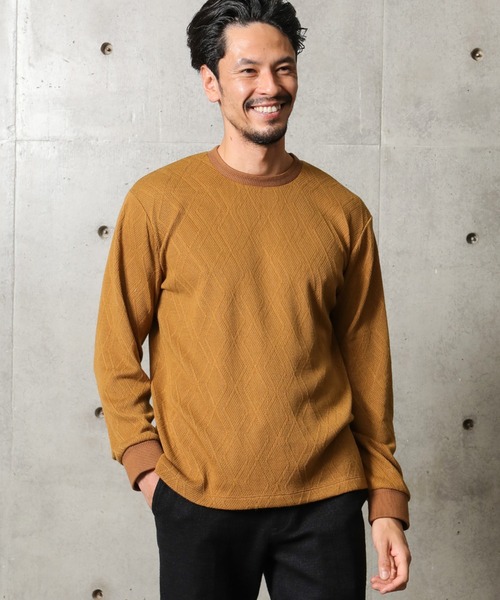 得価格安 tシャツ PayPayモール店 - 通販 - PayPayモール Tシャツ エスニックダイヤジャカードカットソー ZOZOTOWN 人気最新品