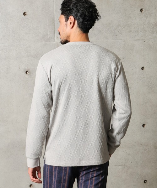 得価格安 tシャツ PayPayモール店 - 通販 - PayPayモール Tシャツ エスニックダイヤジャカードカットソー ZOZOTOWN 人気最新品