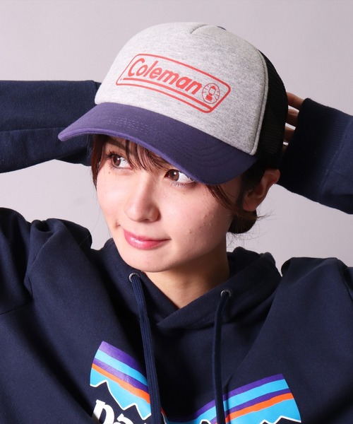 帽子 キャップ Coleman ブランド ロゴ プリント メッシュ キャップ 181 030a El Zozotown Paypayモール店 通販 Paypayモール