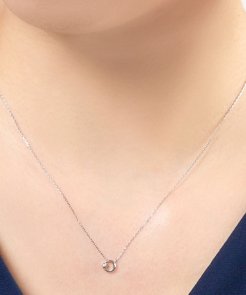 VENDOME AOYAMA（ヴァンドーム青山） ネックレス K10 ダイヤモンド