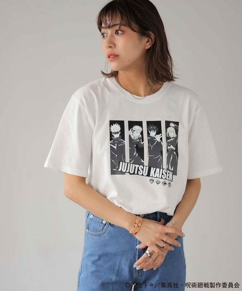 Tシャツ Tシャツ 呪術廻戦 コラボプリントｔシャツ Zozotown Paypayモール店 通販 Paypayモール