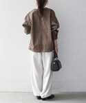 デニムジャケット gジャン ノーカラー デニム...の詳細画像2