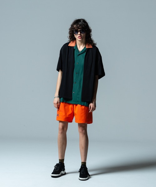 glamb シャツ Layered Bowling SH / レイヤードボウリングシャツ