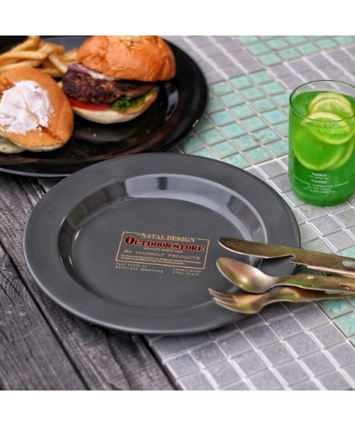natal design（ネイタルデザイン） 食器 FLAT PLATE 25 OUTDOOR STORE