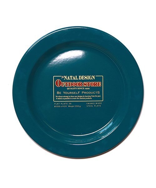 natal design（ネイタルデザイン） 食器 FLAT PLATE 25 OUTDOOR STORE