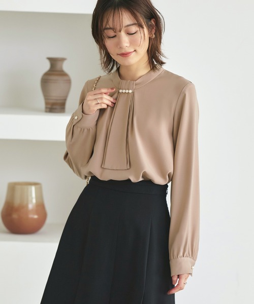 RUIRUE BOUTIQUE ブラウス シャツ 洗える ストレッチ ｜ 選べる 
