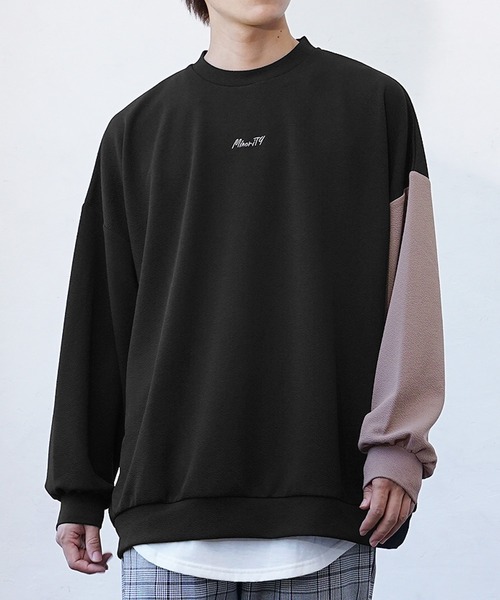 MinoriTY（マイノリティ） tシャツ 「MinoriTY」梨地ビッグシルエット