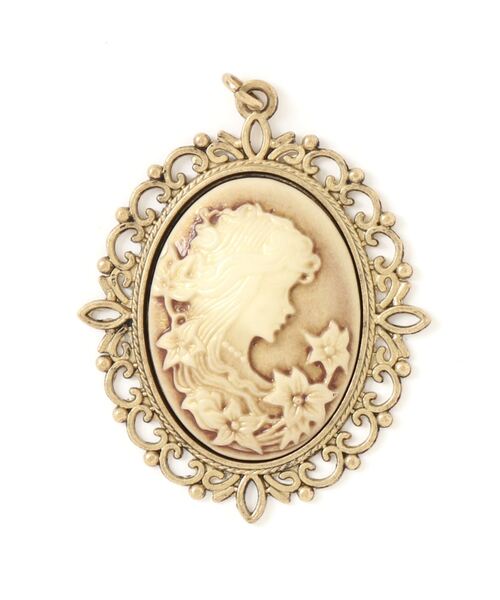 Maunaloa（マウナロア） チャーム 「Maunaloa」ノーブルカメオチャーム