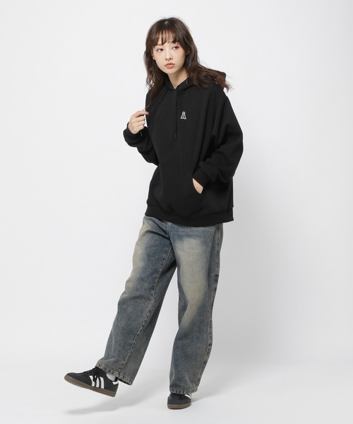 パーカー 「UNISEX」ALAND／キモウワッペンフーディー　2980271 レディース メンズ ALAND パーカー 「UNISEX」ALAND／キモウワッペンフーディー