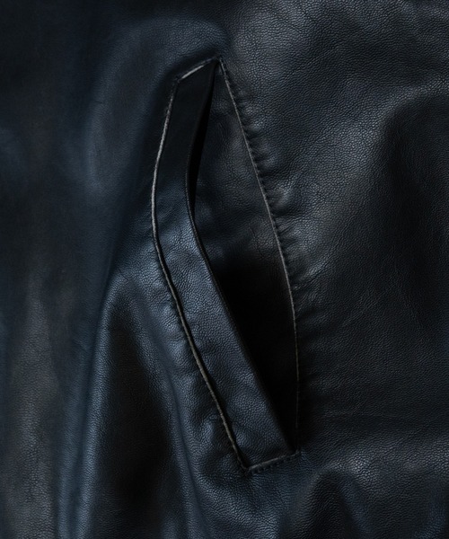 JOHN'S CLOSET ブルゾン アウター 「13」ヴィンテージ加工 PU