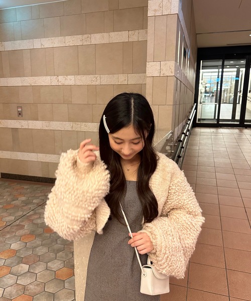RiLi（リリ） カーディガン フリンジボレロ「RL」 レディース