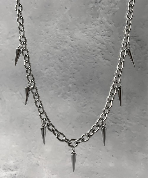 SBG by 7JEWELRY ネックレス SBG スパイクデザインネックレス メンズ