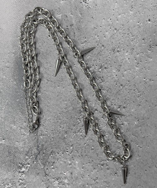SBG by 7JEWELRY ネックレス SBG スパイクデザインネックレス メンズ