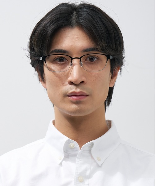 Zoff 伊達メガネ メガネ 眼鏡 ウェリントン型 メガネ｜軽量