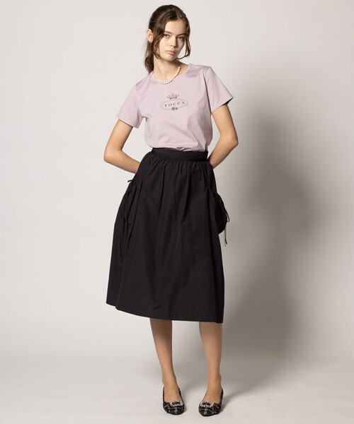 TOCCA tシャツ LOGO TEE Tシャツ レディース : ZOZOTOWN Yahoo