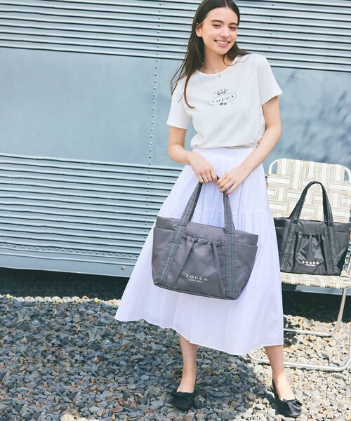 TOCCA - トッカ カットソー 洗える】TOCCA LOGO TEE Tシャツ （カットソー）｜TOCCA