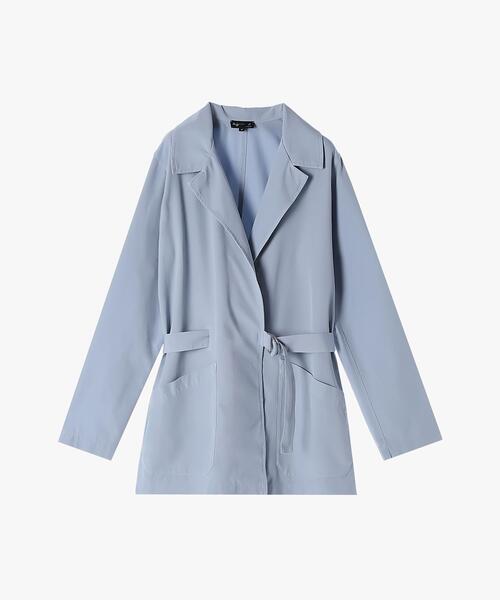agnès b.　アニエスべー　コート　上着　グレー　150 agnes b. コート アウター UAX5 VESTE ジャケット レディース