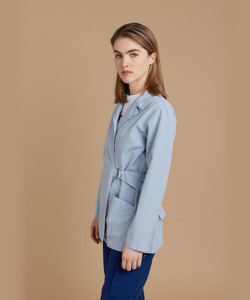 【フランス製 美品】agnes b. アニエスベー　スタンドカラージャケット agnes b.（アニエスベー） コート アウター UAX5 VESTE ジャケット